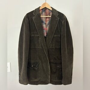 Patrick James Dark Brown Corduroy Jacket